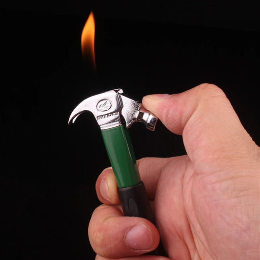Mini Hammer Lighter-Windproof-Refillable