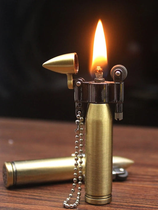 Metal Bullet Lighter, Kerosene gasoline petroleum oil Cigarette lighter